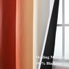 image:imageEstelar Textiler Burnt Orange and Greyish White Ombre Blackout Curtains 84 Inch Long for Living Room Energy Saving Thermal Insulated Room Darkening Grommet Window Drapes for Bedroom52Wx84L2 Panels