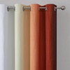 image:imageEstelar Textiler Burnt Orange and Greyish White Ombre Blackout Curtains 84 Inch Long for Living Room Energy Saving Thermal Insulated Room Darkening Grommet Window Drapes for Bedroom52Wx84L2 Panels