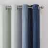 image:imageEstelar Textiler Navy Blue and Sage Green Ombre Blackout Curtains 84 Inch Length 2 Panels SetThermal Insulated Gradient Drapes for BedroomFull Room Darkening Grommet Curtains for Living Room52Wx84L
