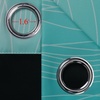 image:imageEstelar Textiler Navy Blue and Teal Gradient Blackout Curtains for Bedroom Thermal Insulated Ombre Blackout Drapes Full Room Darkening Energy Saving Curtains for Living Room52Wx84L2 Panels