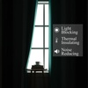 image:imageEstelar Textiler Navy Blue and Teal Gradient Blackout Curtains for Bedroom Thermal Insulated Ombre Blackout Drapes Full Room Darkening Energy Saving Curtains for Living Room52Wx84L2 Panels