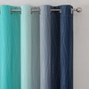 image:imageEstelar Textiler Navy Blue and Teal Gradient Blackout Curtains for Bedroom Thermal Insulated Ombre Blackout Drapes Full Room Darkening Energy Saving Curtains for Living Room52Wx84L2 Panels