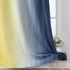 image:imageEstelar Textiler Navy Blue and Yellow Gradient Blackout Curtains for Bedroom Thermal Insulated Ombre Blackout Drapes Full Room Darkening Energy Saving Curtains for Living Room52Wx84L2 Panels