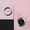 image:imageEstelar Textiler Pink and Greyish White Ombre Blackout Curtains 84 Inch Long for Kids Bedroom Room Darkening Thermal Insulated Grommet Gradient Window Drapes for Living RoomNursery 52Wx84L2 Panels