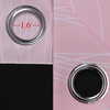 image:imageEstelar Textiler Pink and Teal Gradient Blackout Curtains for Bedroom Thermal Insulated Ombre Drapes 84 Inches Long Full Room Darkening Energy Saving Curtains for Living Room 52Wx84L 2 Panels