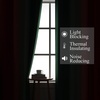 image:imageEstelar Textiler Red and Green Christmas Blackout Curtains for Bedroom Thermal Insulated Ombre Drapes 84 Inches Long Full Room Darkening Energy Saving Curtains for Living Room52Wx84L2 Panels