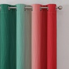 image:imageEstelar Textiler Red and Green Christmas Blackout Curtains for Bedroom Thermal Insulated Ombre Drapes 84 Inches Long Full Room Darkening Energy Saving Curtains for Living Room52Wx84L2 Panels