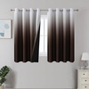 image:imageEstelar Textiler Beige and Greyish White Ombre Blackout Curtains for Living Room 84 Inch Long Gradient Room Darkening Thermal Insulated Grommet Window Drapes for Bedroom 52Wx84L 2 PanelsBrown and Greyish White