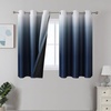 Navy Blue and Greyish White
